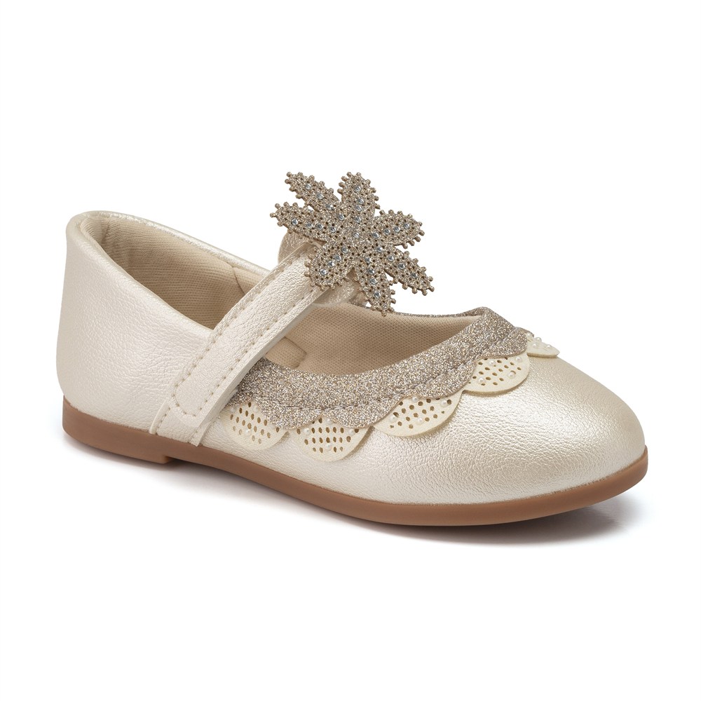 Sapatilha Infantil Feminina Klin Princesa Mini Com Glitter E Bordados
