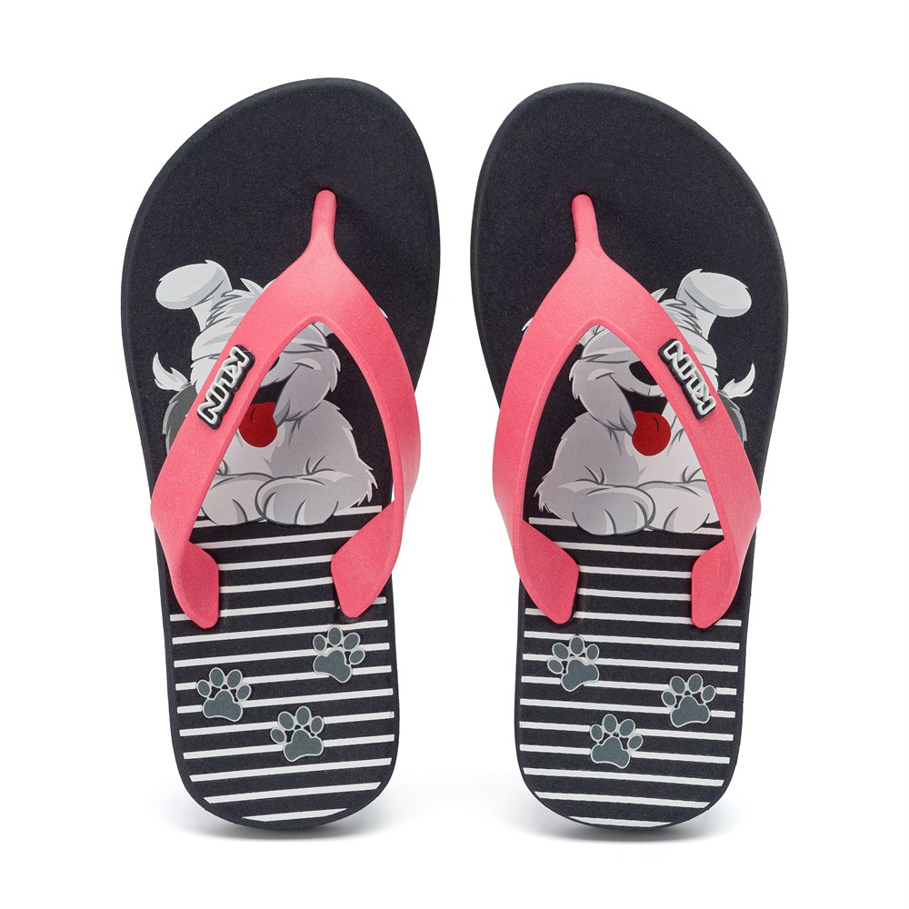 Chinelo Infantil Estampado Mascote Klin Acqua Kids