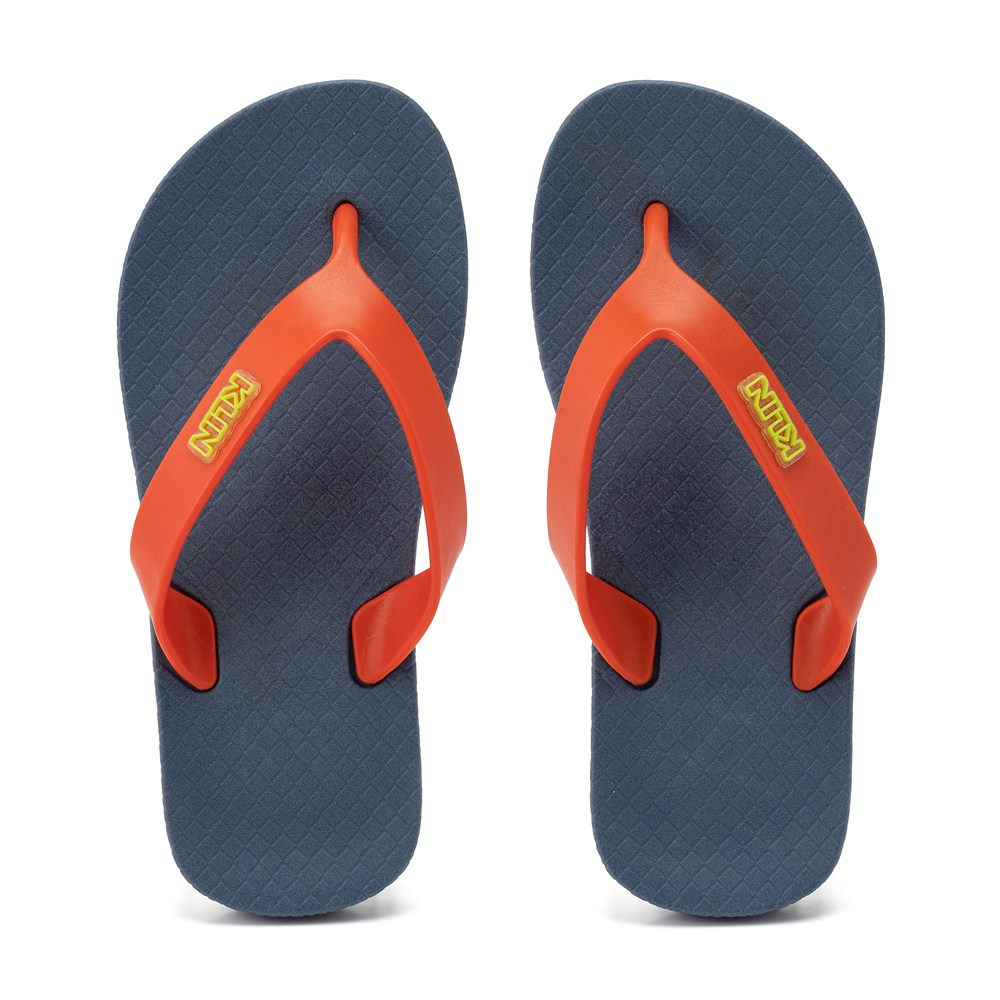 Chinelo De Dedo Infantil Klin Bicolor Acqua Kids