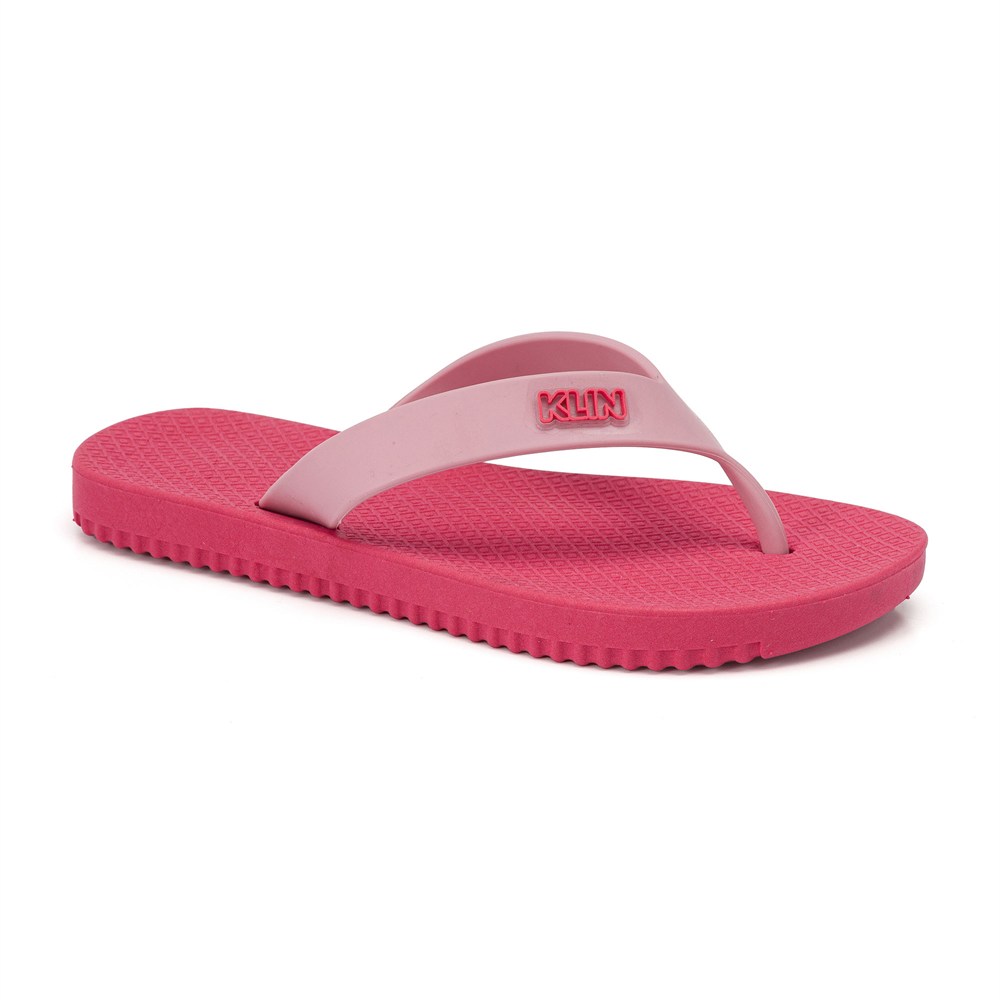 Chinelo De Dedo Infantil Klin Bicolor Acqua Kids