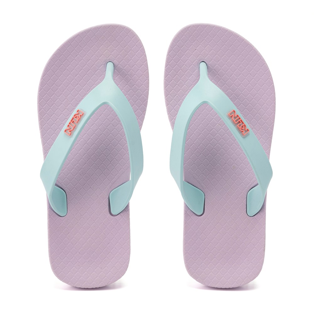 Chinelo De Dedo Infantil Klin Bicolor Acqua Kids