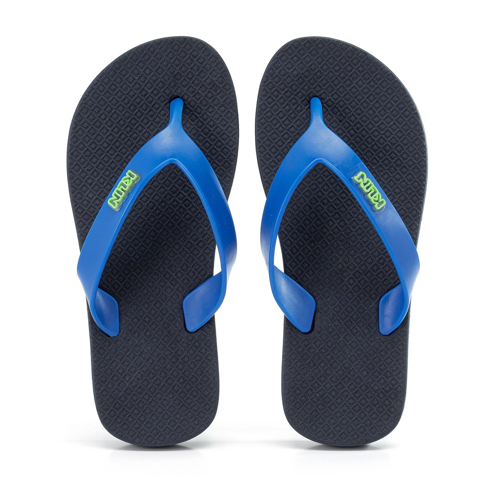 Chinelo De Dedo Infantil Klin Bicolor Acqua Kids