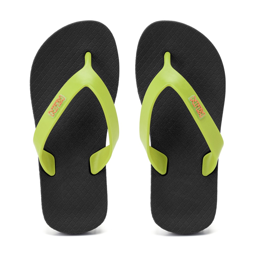 Chinelo De Dedo Infantil Klin Bicolor Acqua Kids