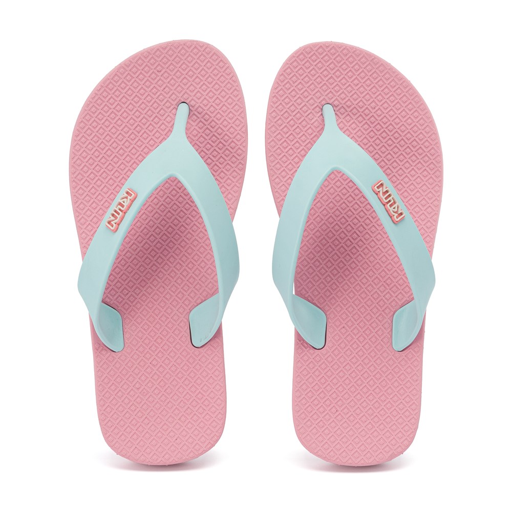Chinelo De Dedo Infantil Klin Bicolor Acqua Kids