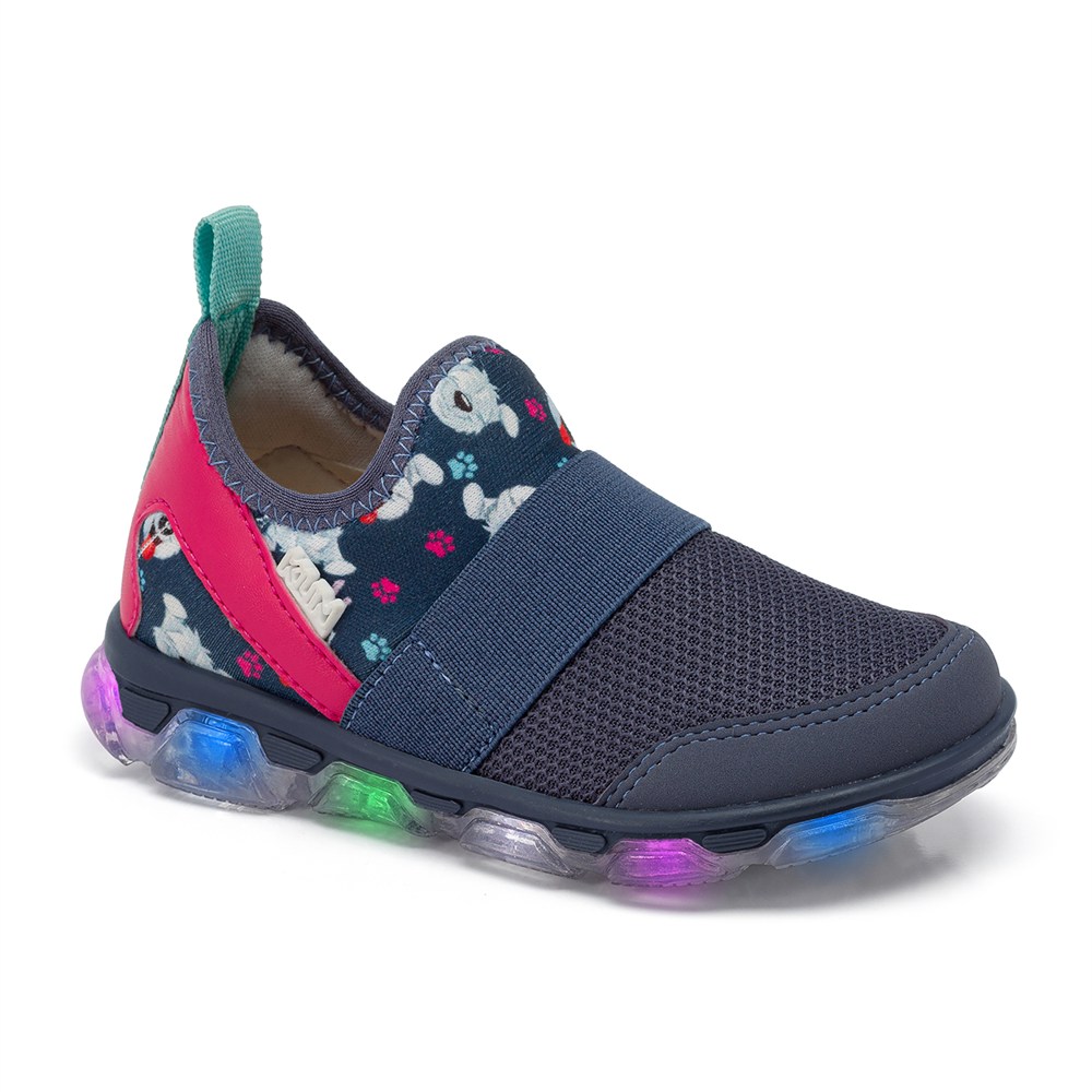 Tênis Infantil Klin Color Light