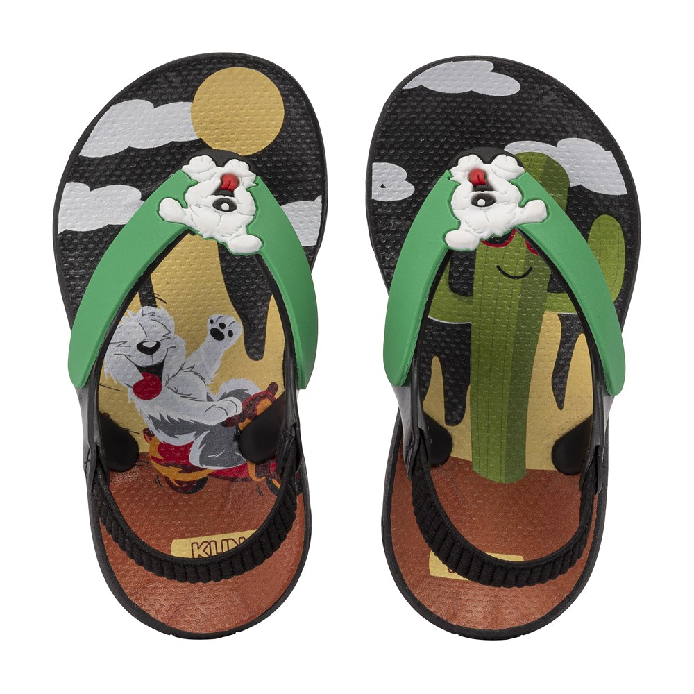 Chinelo Infantil Klin Acqua Print Personagem Divertido