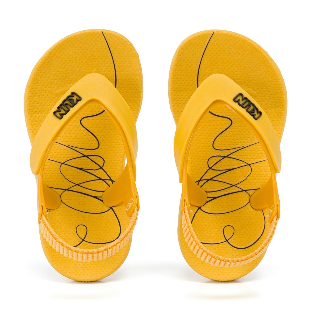 Chinelo Infantil Klin Acqua Print Com Elástico Por Eduardo Amarante