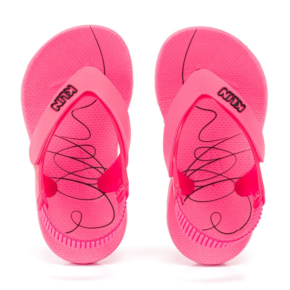 Chinelo Infantil Klin Acqua Print Com Elástico Por Eduardo Amarante