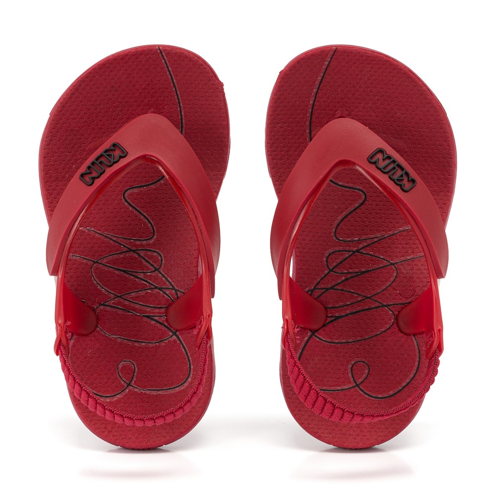 Chinelo Infantil Klin Acqua Print Com Elástico Por Eduardo Amarante