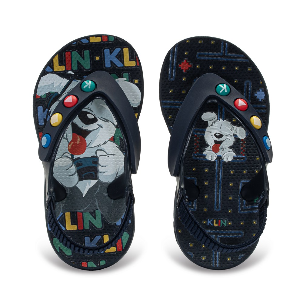 Chinelo Infantil Klin Acqua Print