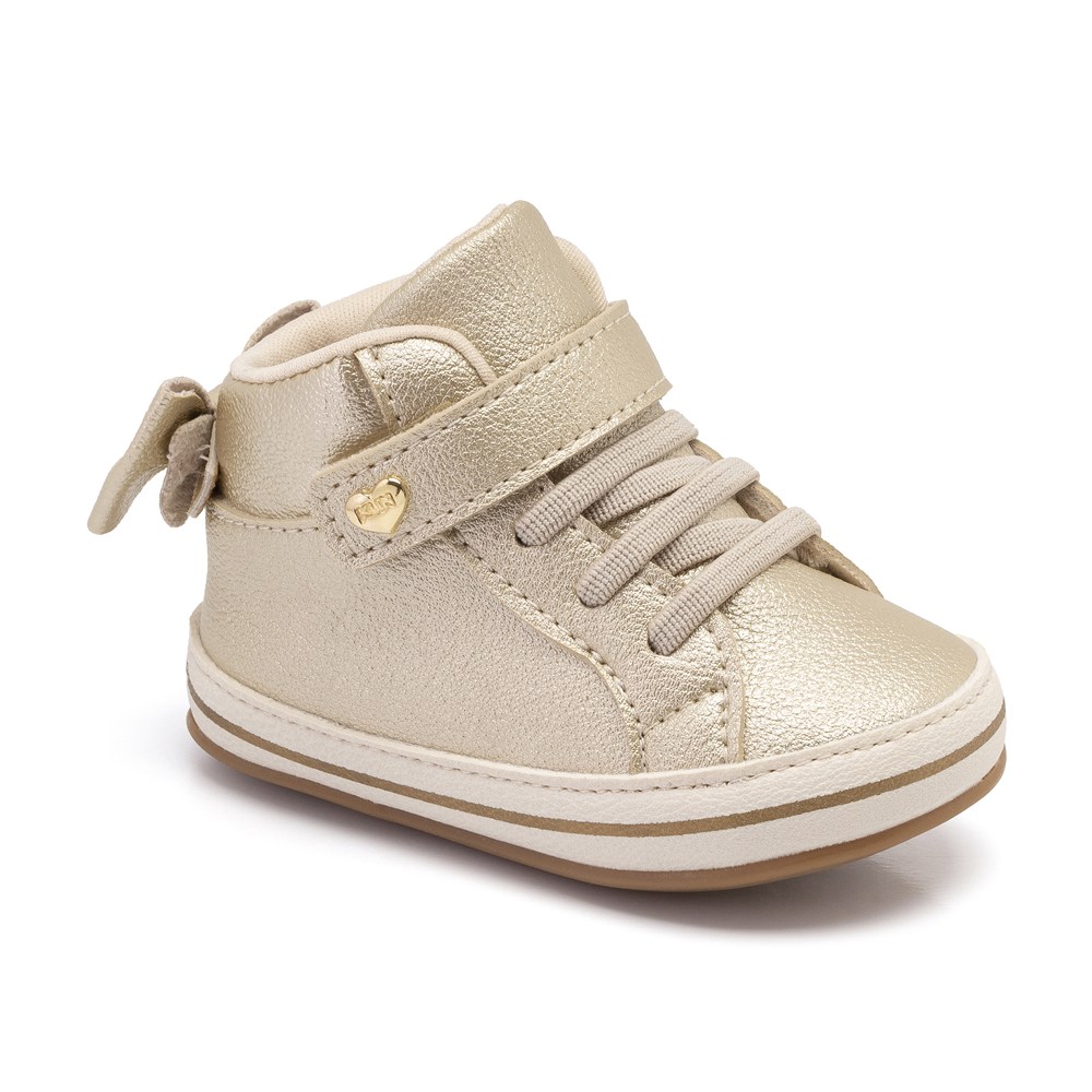 Sapato Infantil Laço Delicado Klin Algodão Doce