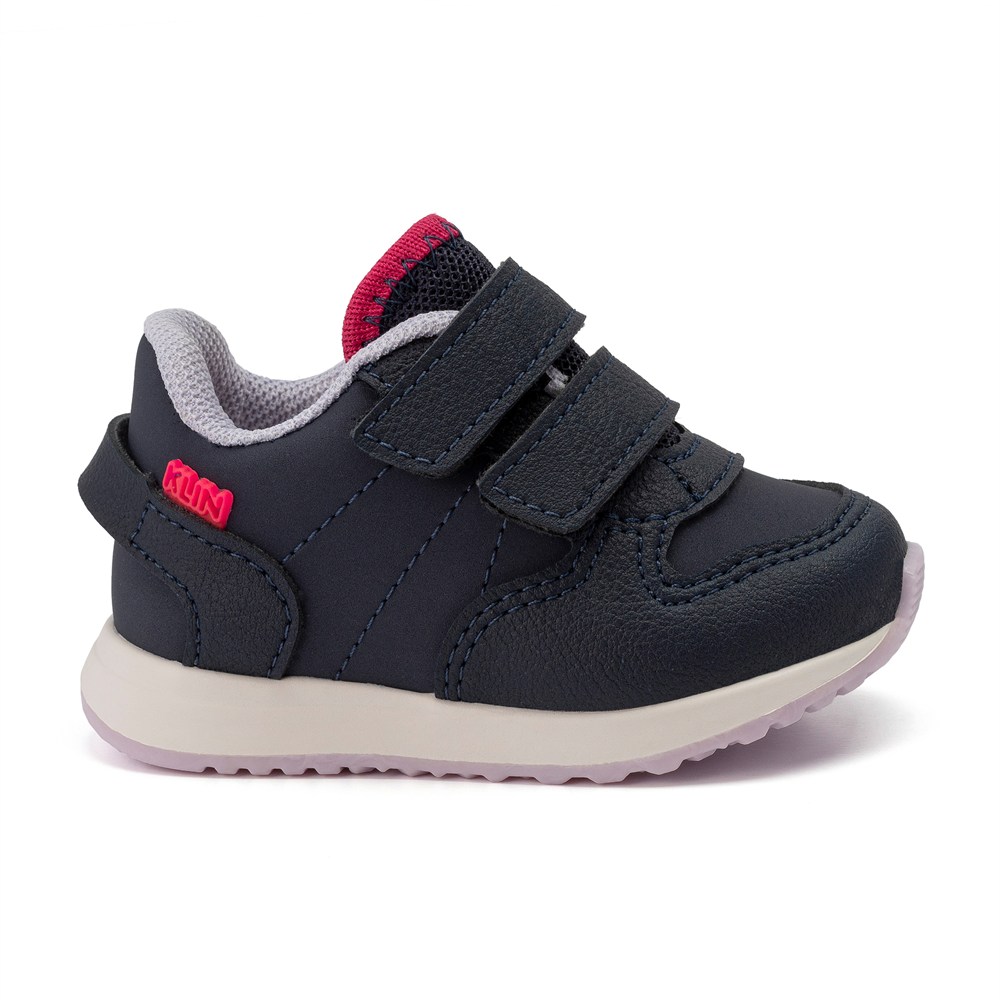 Tênis Infantil Klin Walk Baby Em Fitas Aderentes