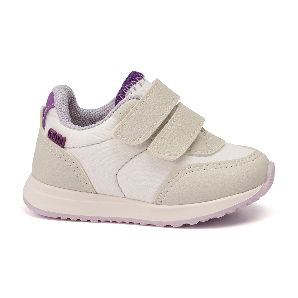 Tênis Para Bebê Casual Klin Walk Baby Com Calce Fácil Colorido Tênis Para Bebê Casual Klin Walk Baby Com Calce Fácil Colorido