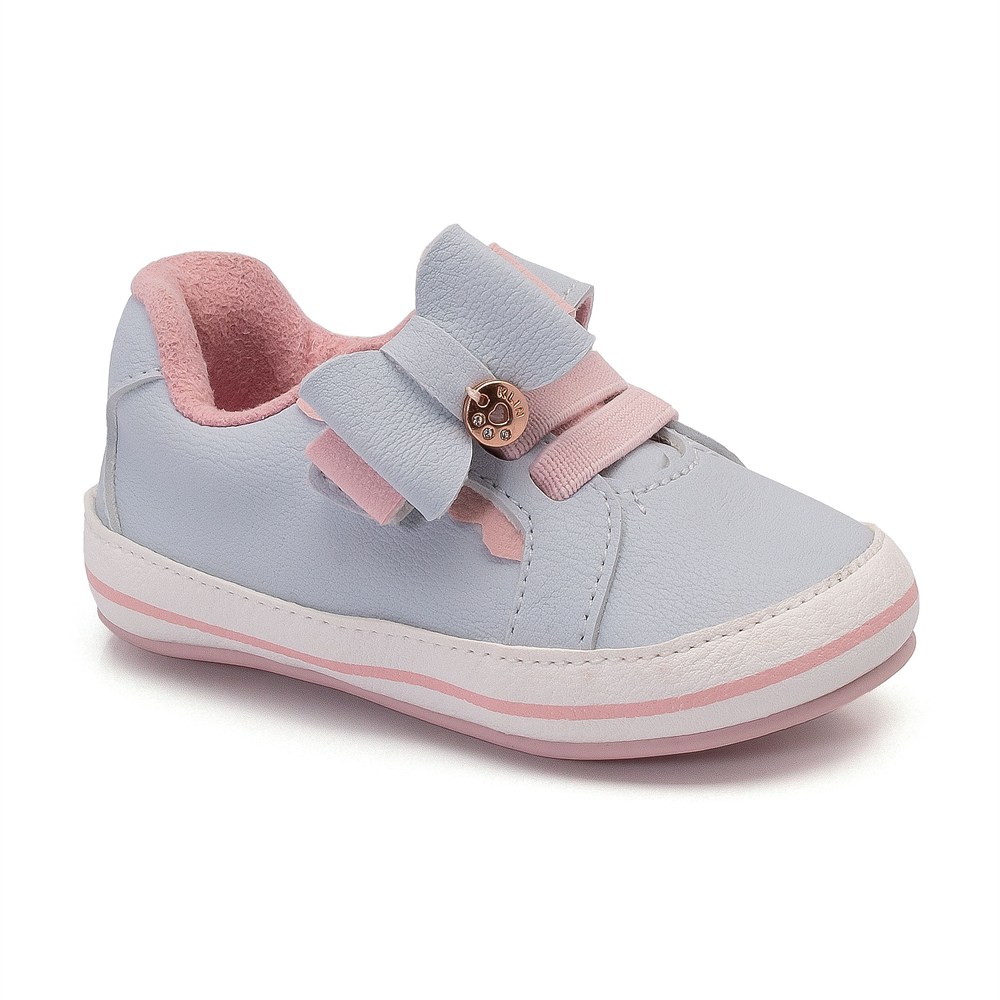 Tenis Algodao Doce - 448 - Azul Candy/Rosa Bb