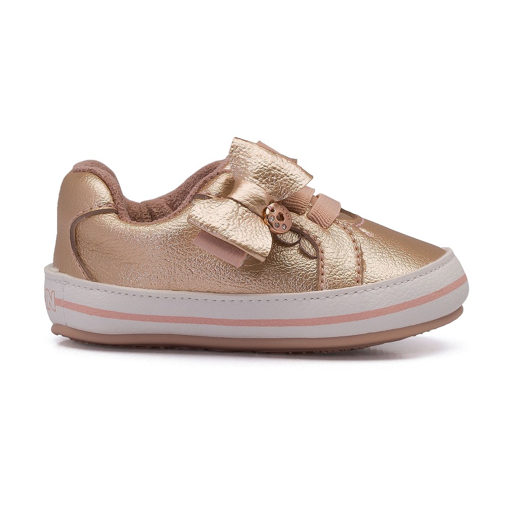 Tenis Algodao Doce - 448 - Ouro Rosa Tenis Algodao Doce - 448 - Ouro Rosa