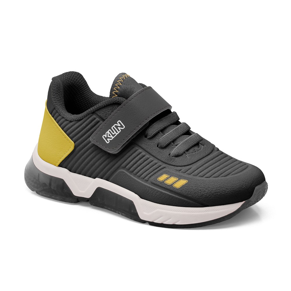 Tênis Infantil Klin Conforto Aventura - Fechamento Velcro