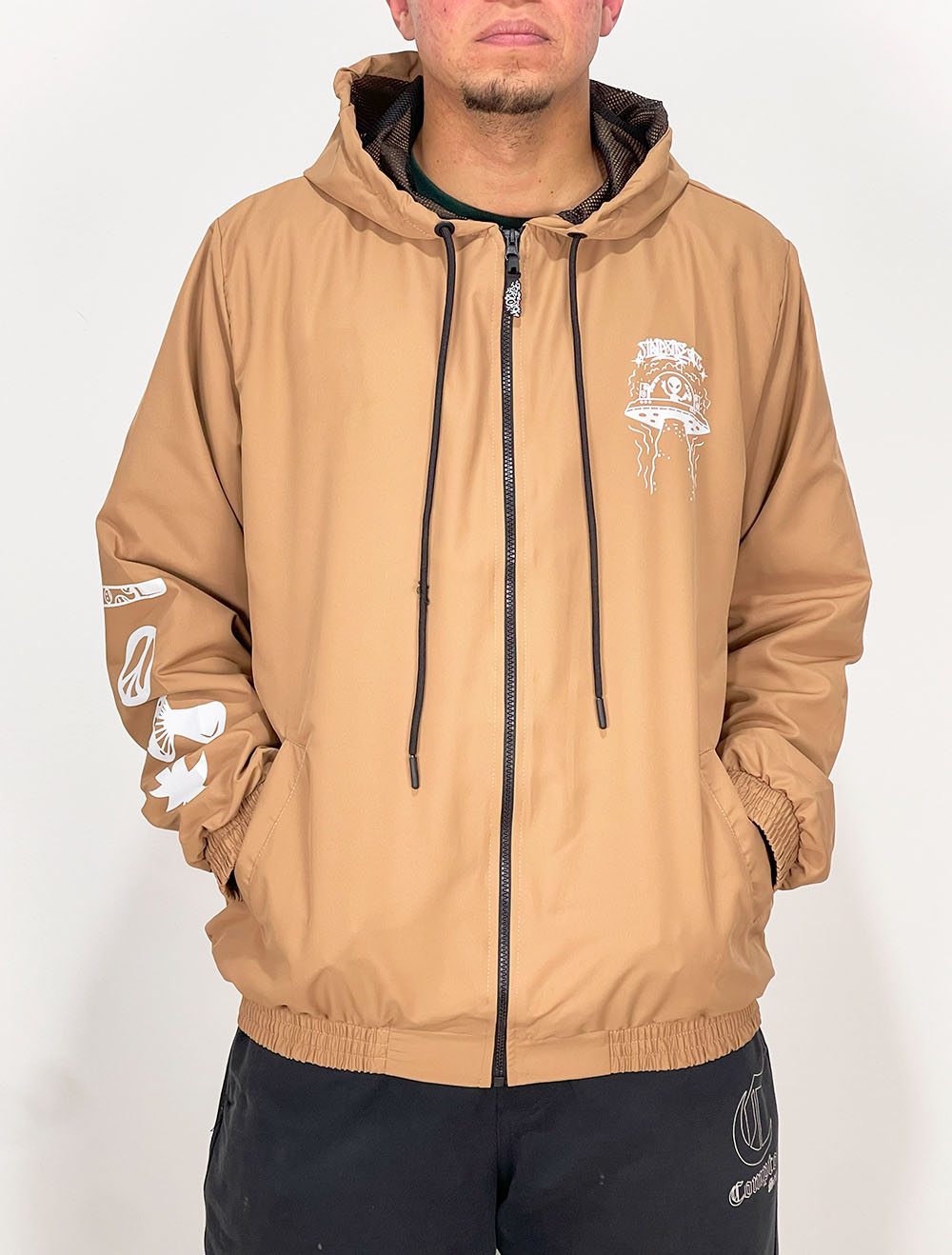 Windbreaker Corta Vento Zoo York Jaqueta Corta Vento Trip Side
