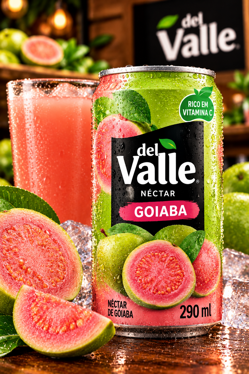 Suco de Goiaba Del Valle Lata 290ml