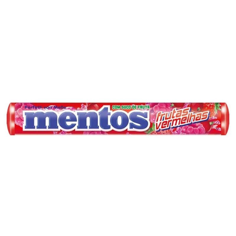Mentos Frutas Vermelhas