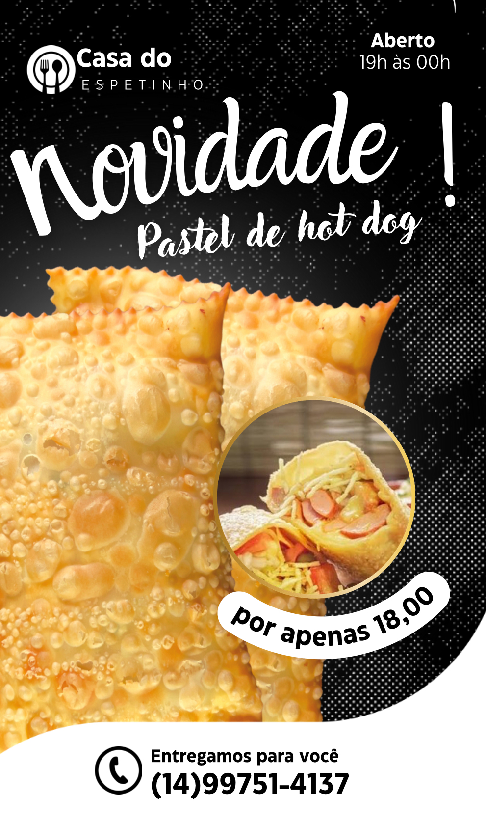 Pastel de hot dog