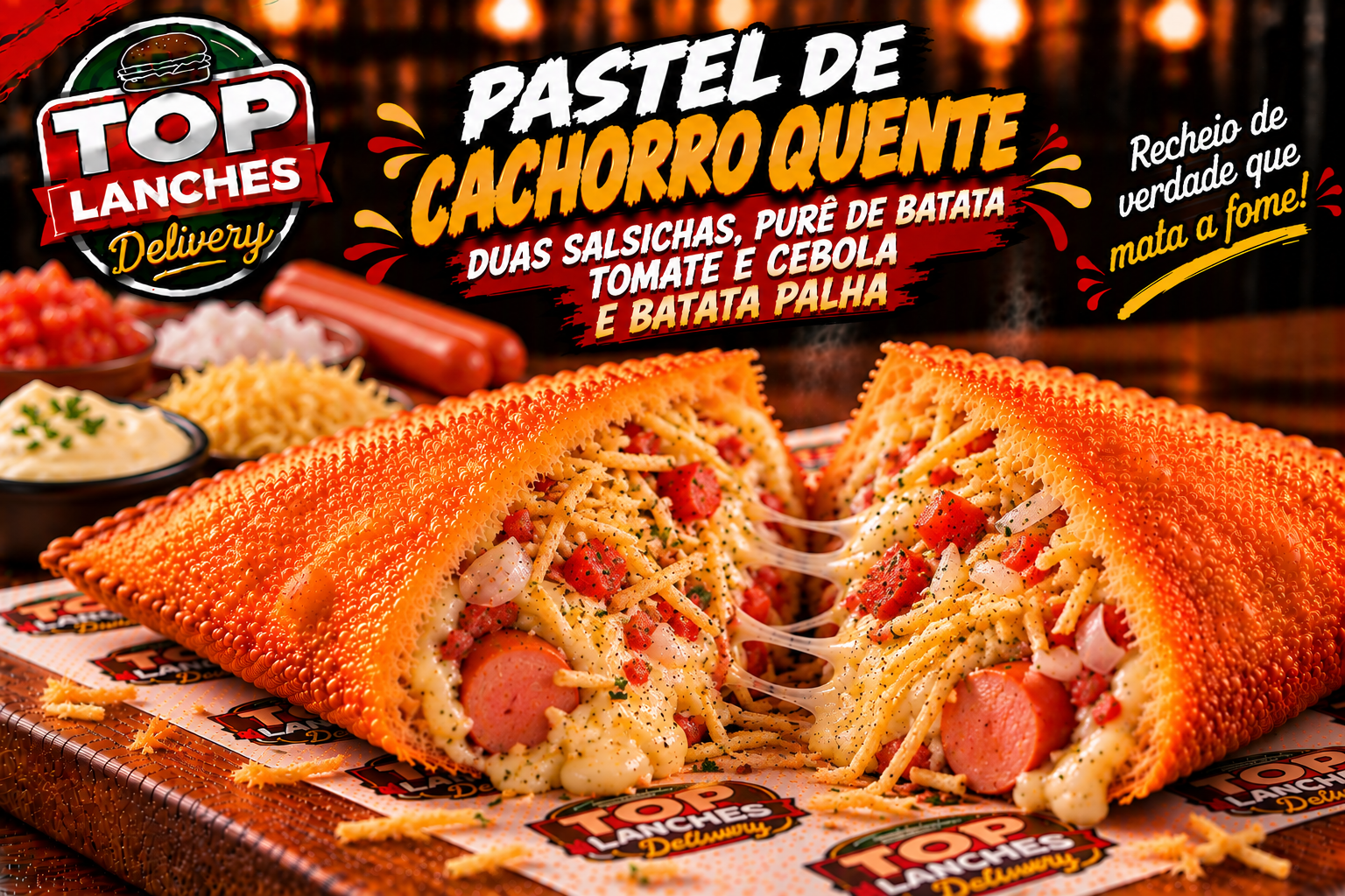 Pastel de Cachorro Quente