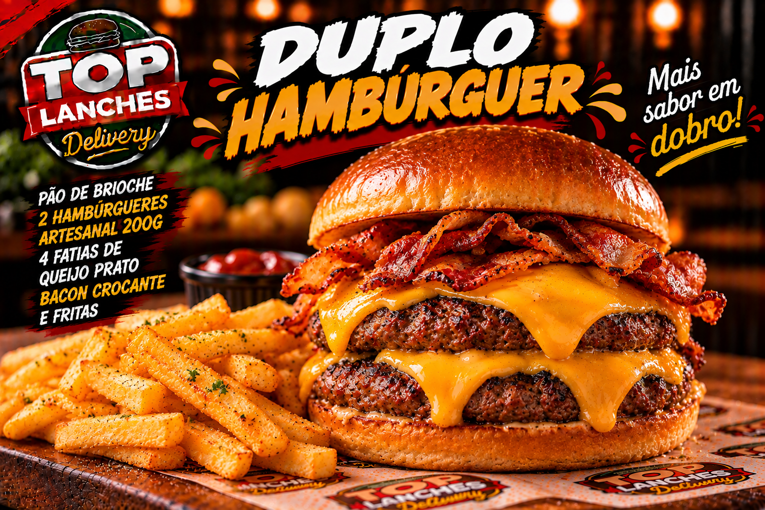 Duplo Hambúrguer