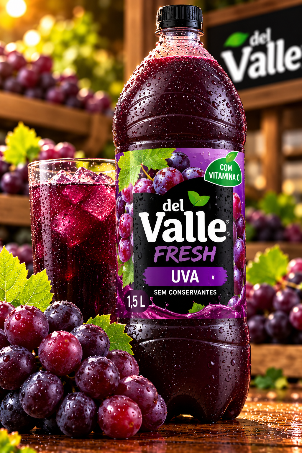 Suco Del Valle Fresh Uva 1,5l