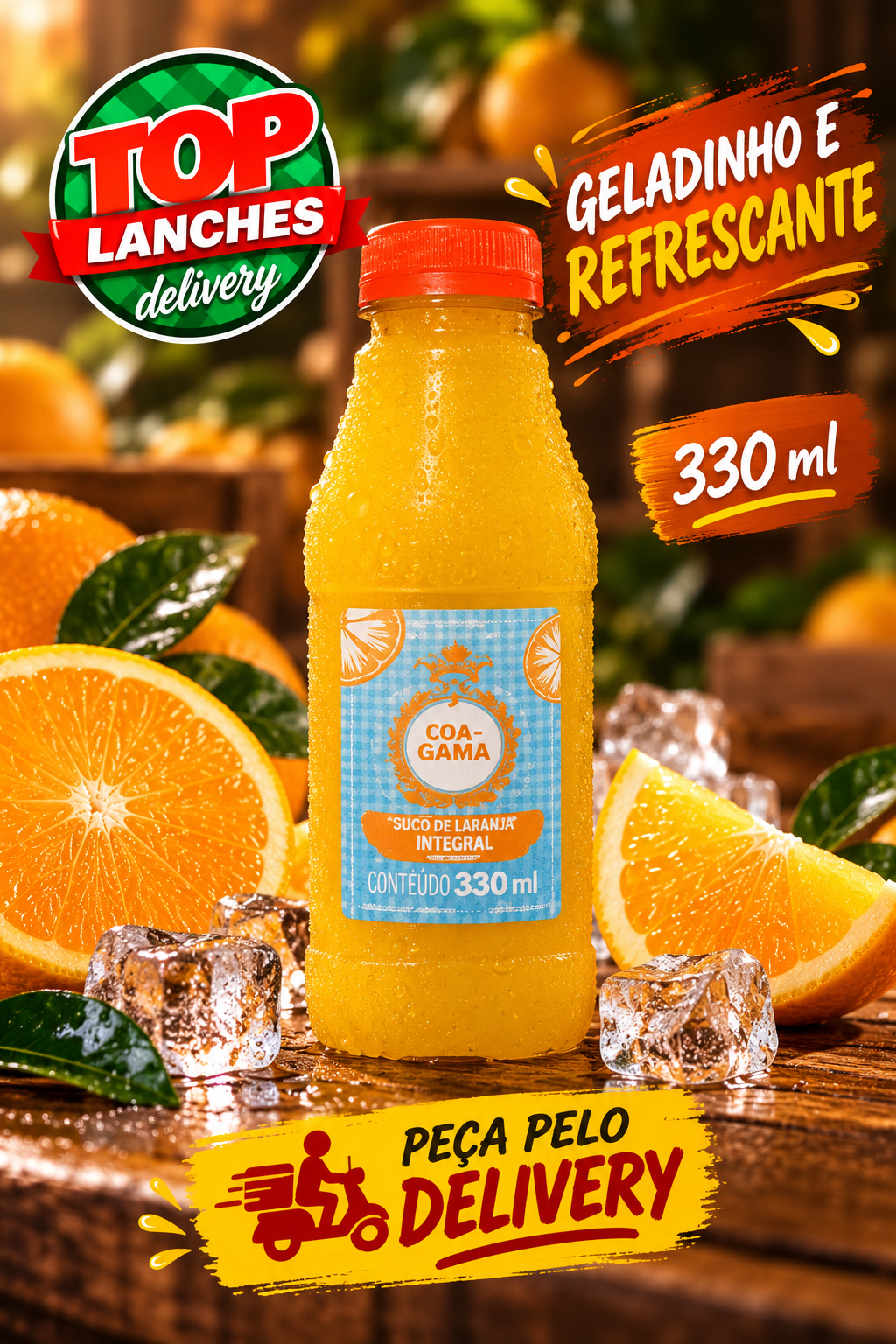 suco da maria laranja 330ml