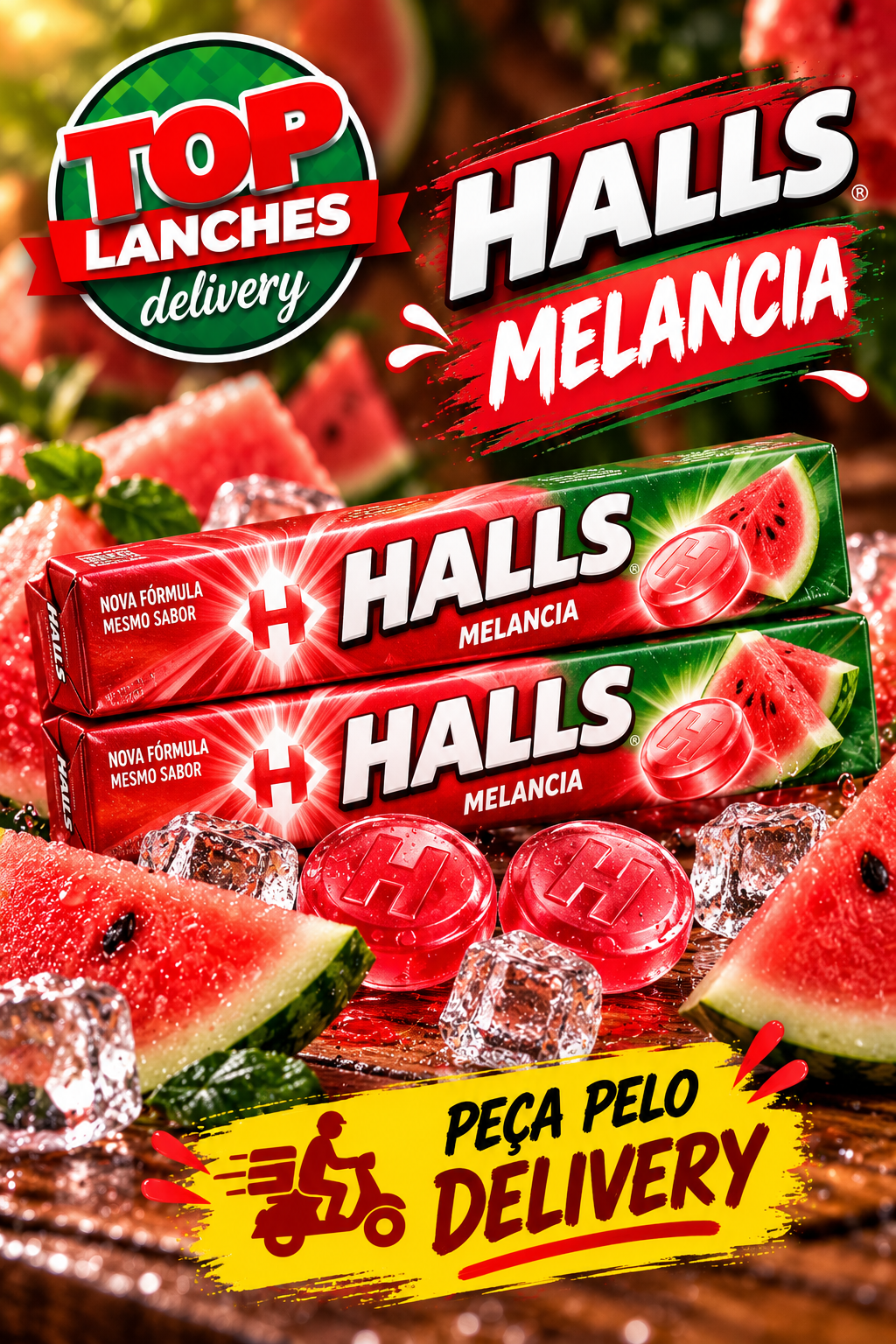 Halls Melancia