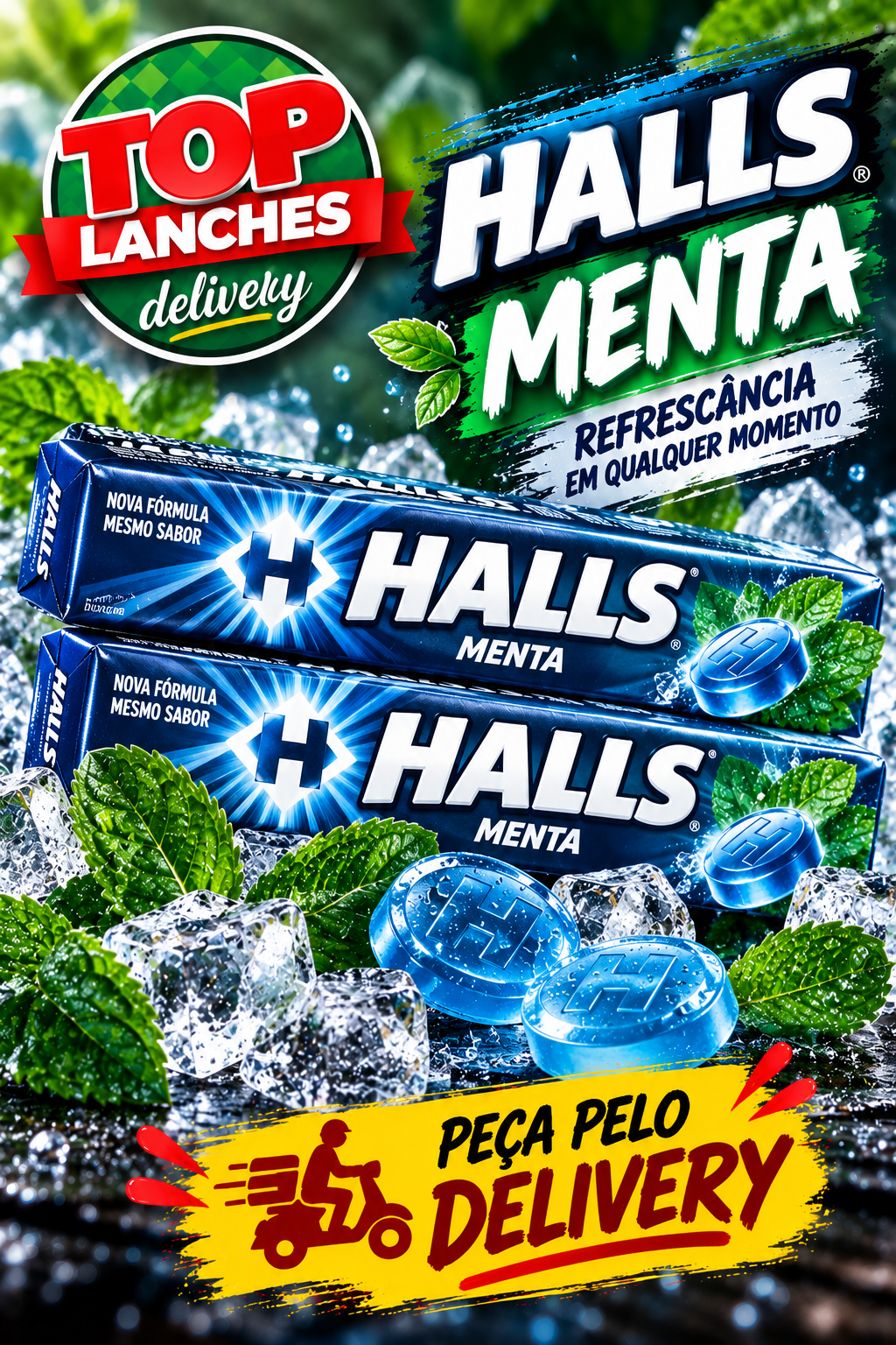 Halls Menta 28g