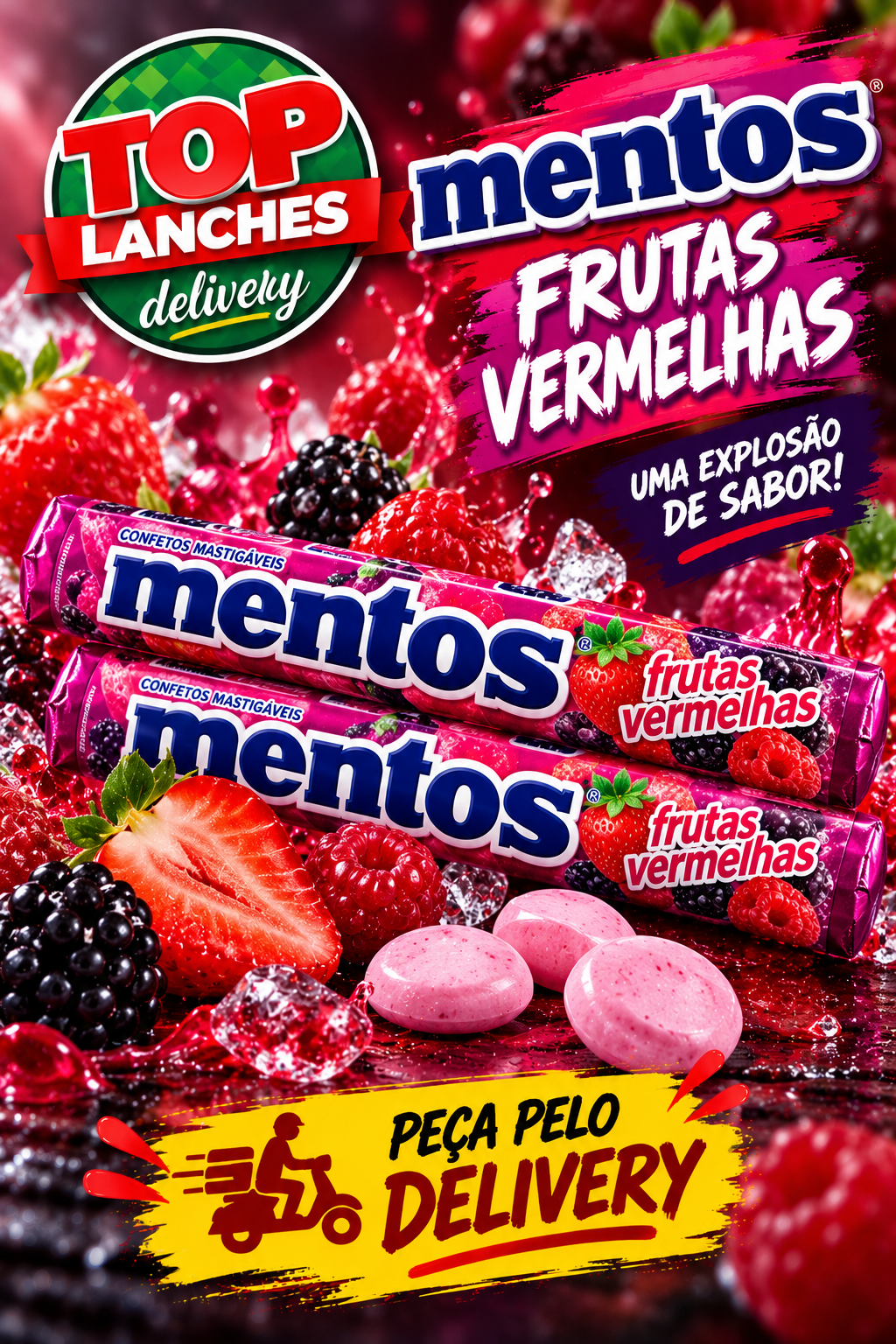 Mentos Stick Fruit 37,5g