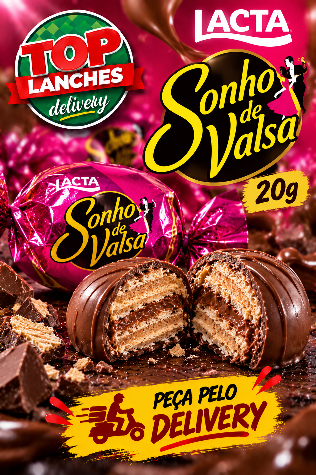 Bombom Lacta Sonho de Valsa