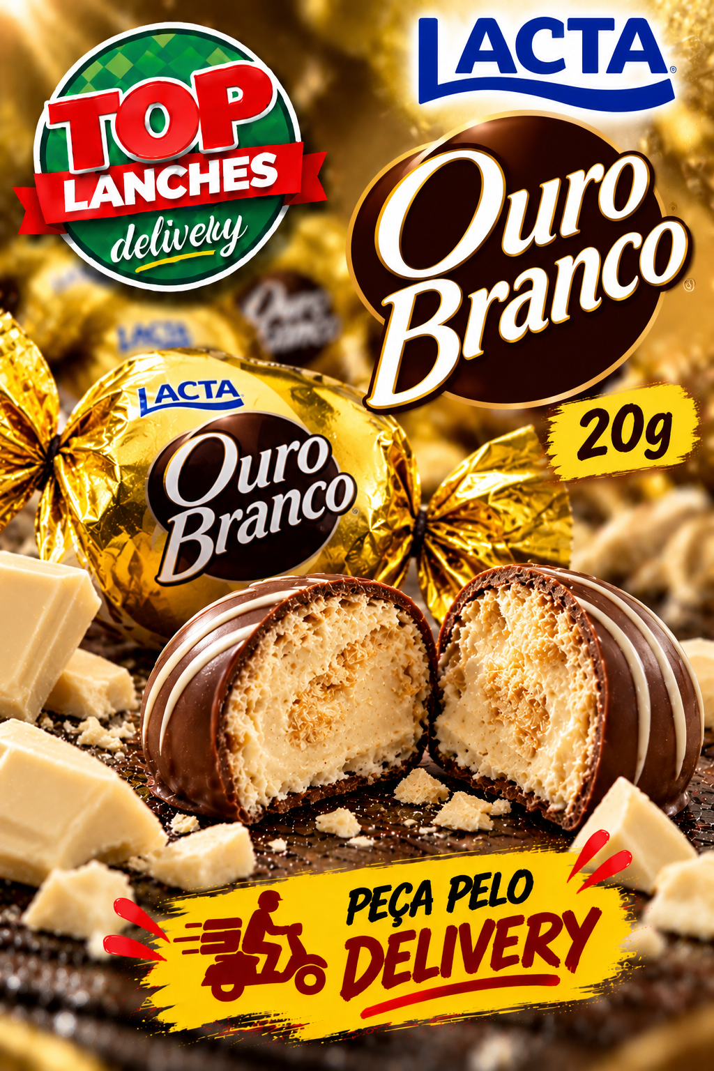 Bombom Lacta Ouro Branco
