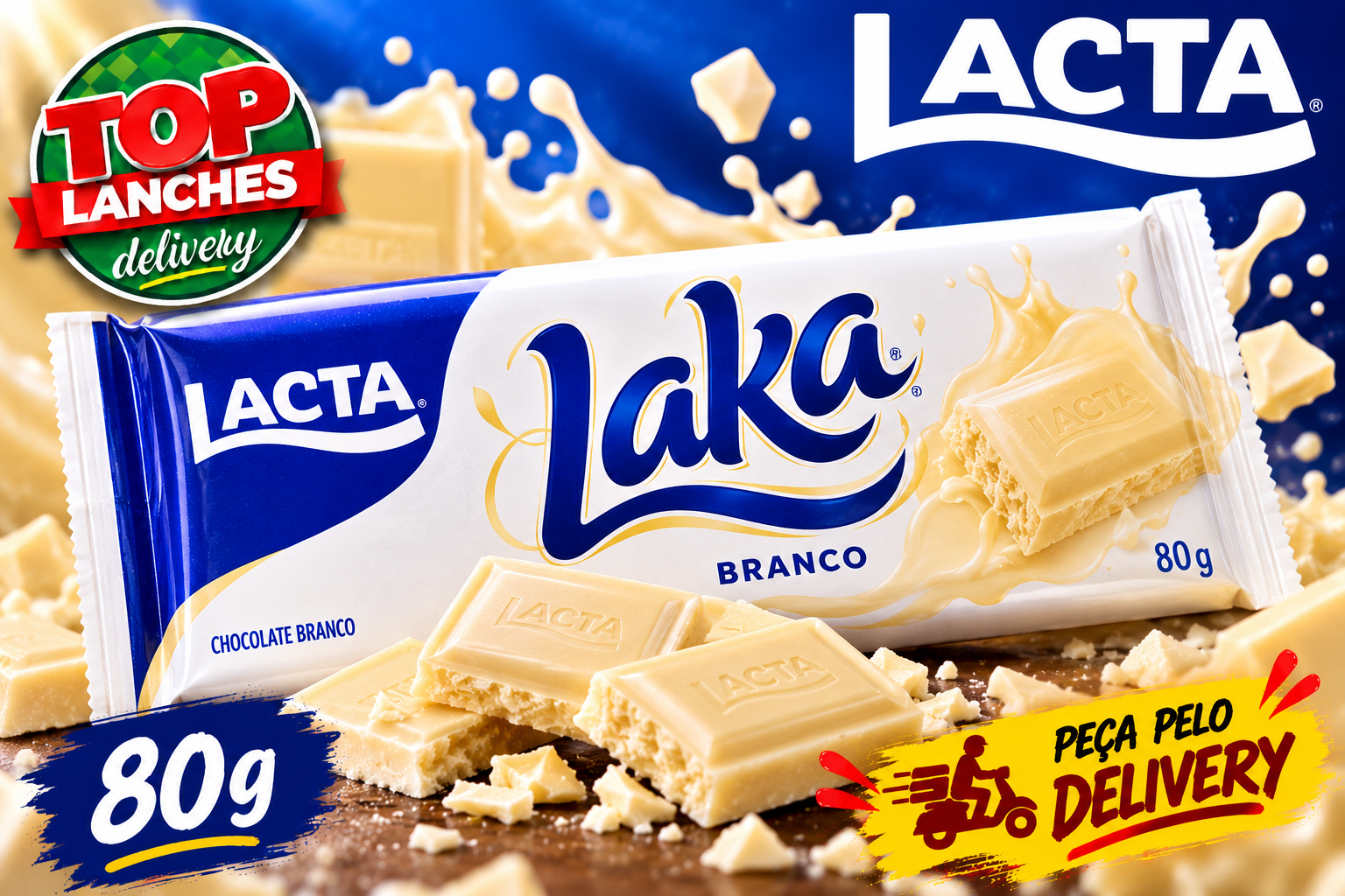 Lacta Laka Chocolate 80 gr