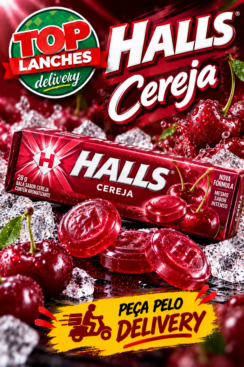 Halls Cereja