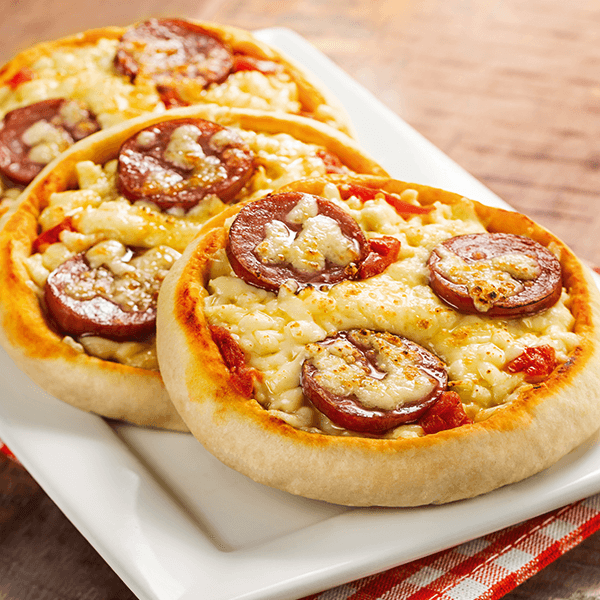 Mini Pizza Bacon