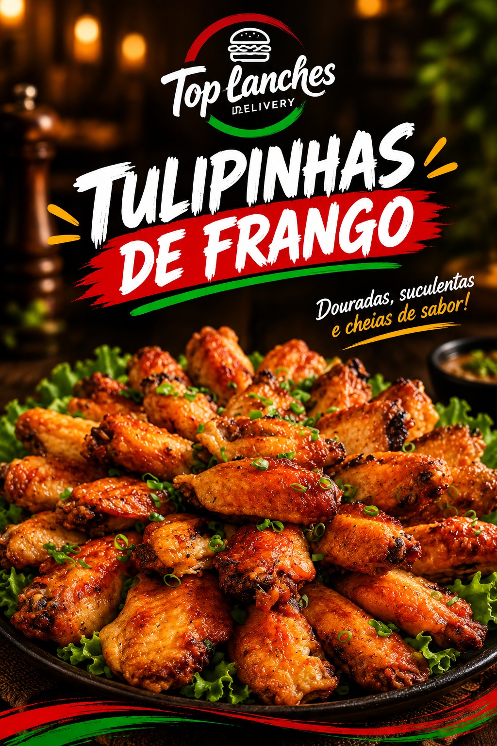 Porção de Tulipinha de Frango 1k