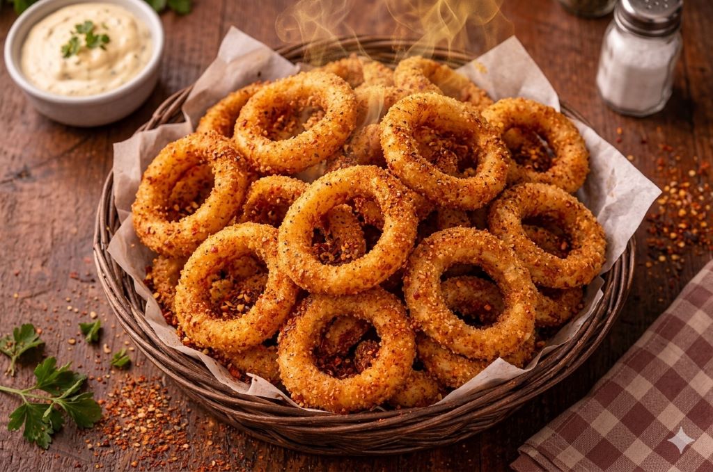 Porção de Aneis de Cebola 400g