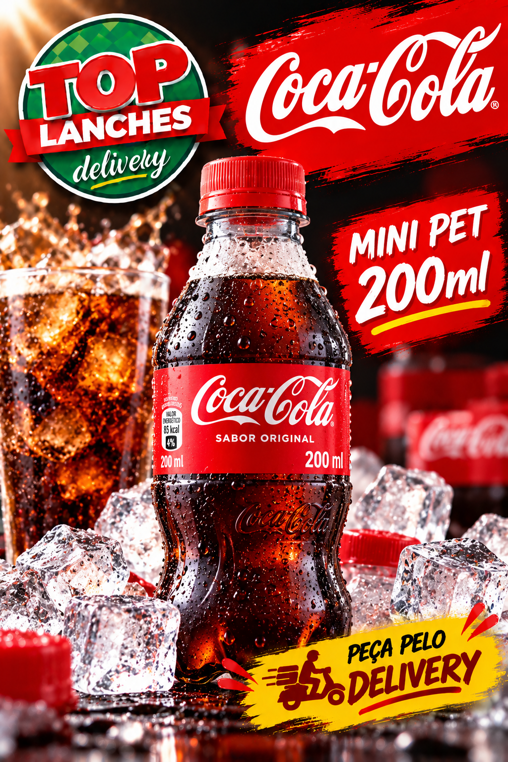 Coca Cola Mini Pet 200ml