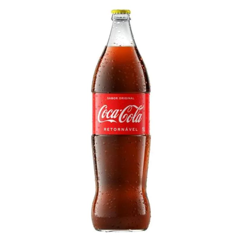 Coca Cola Vidro 1L