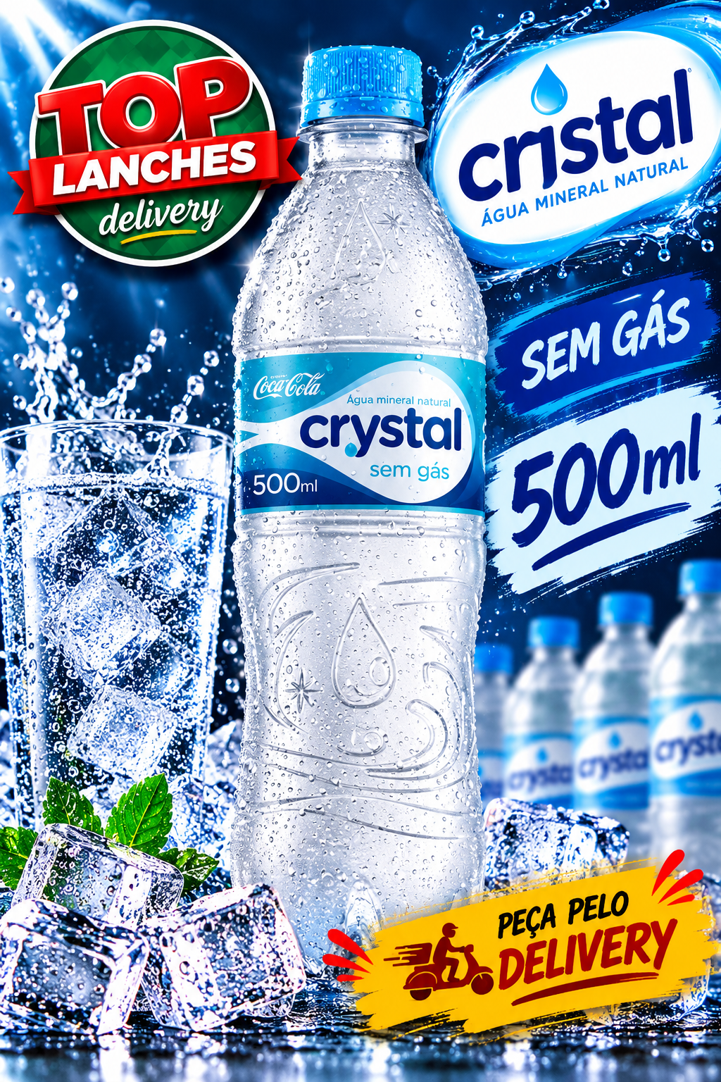 Água Mineral S/Gás 500ml