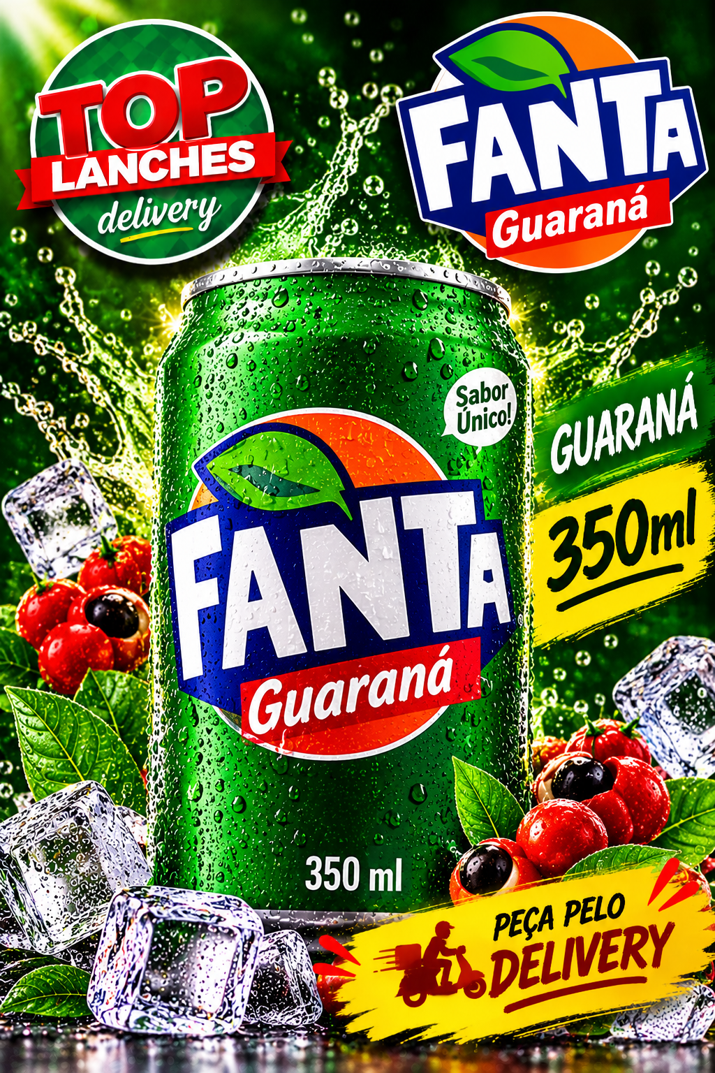 Fanta Guaraná Lata 350ml