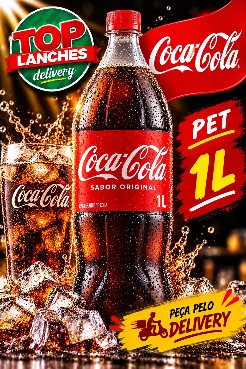 Coca Cola Pet 1L