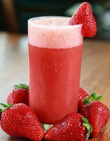 suco de morango