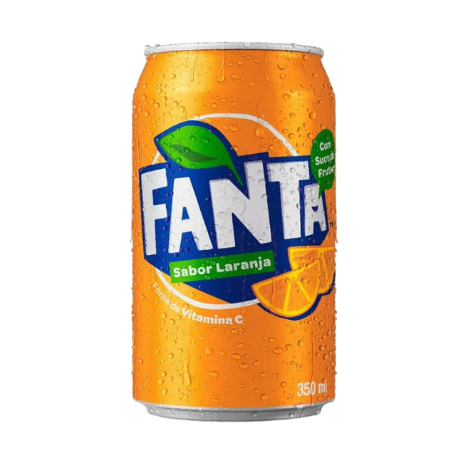 Fanta Laranja Lata 350ml