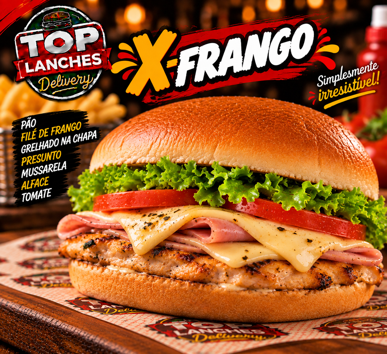 X- Frango