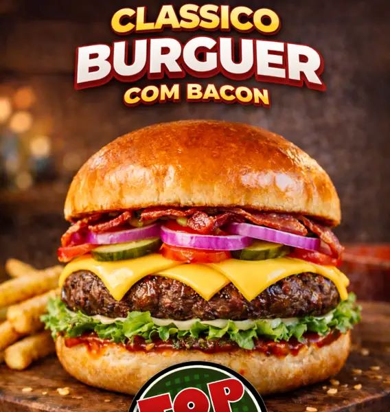 Classico Burguer com Bacon