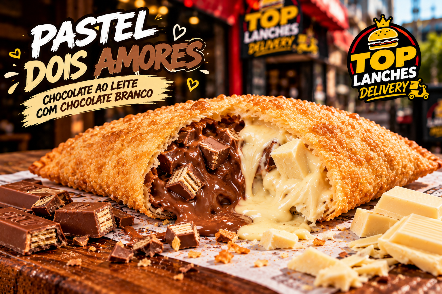 Pastel de Dois Amores