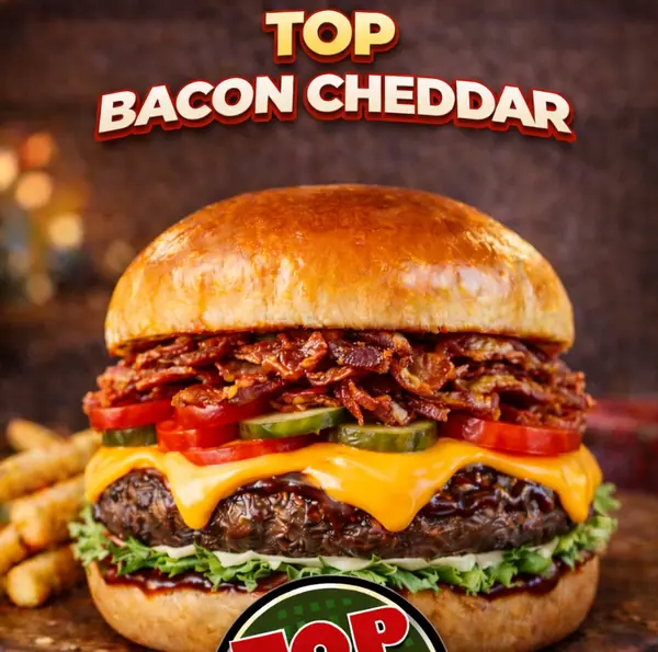 Top Bacon Cheddar
