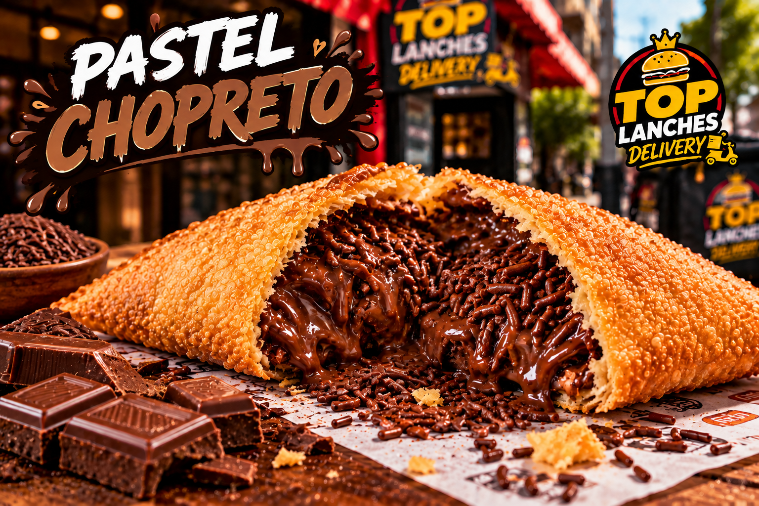 Pastel de Chocopreto